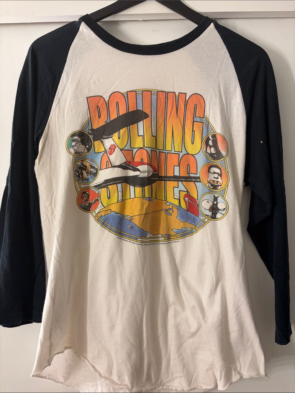 Rolling Stones Vintage Baseball Tee